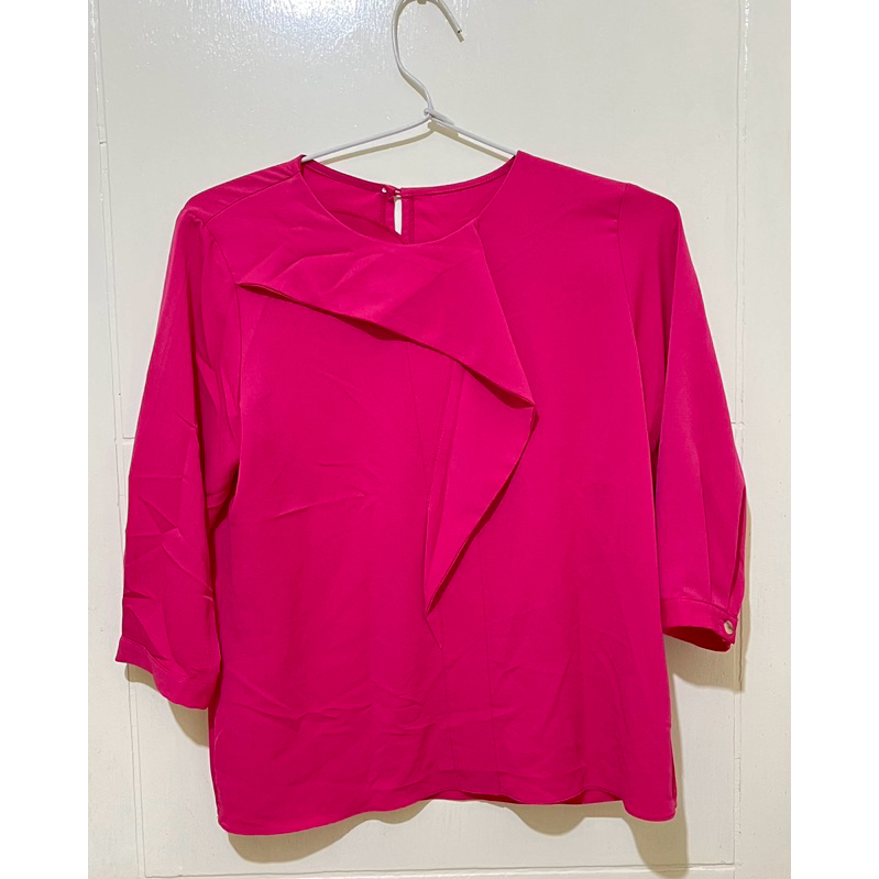 PRELOVED BLOUSE WANITA FUSCHIA