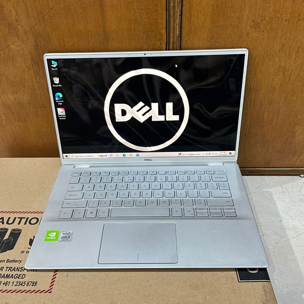 Laptop Dell Latitude 7490, Intel Core i5 - 10210U, 8/512GB, #VGA, SILVER, BERGARANSI!!!