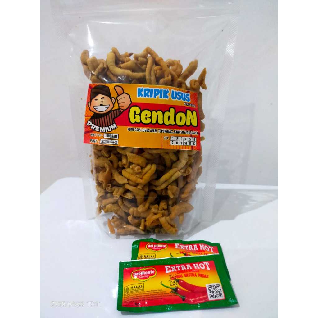 

Keripik Usus ayam krispi goreng 500gr crispy renyah gurih tidak bau amis premium merk gendon enak murah usus goreng renyah camilan kering oleh oleh keripik sehat tanpa minyak berkualitas krispy