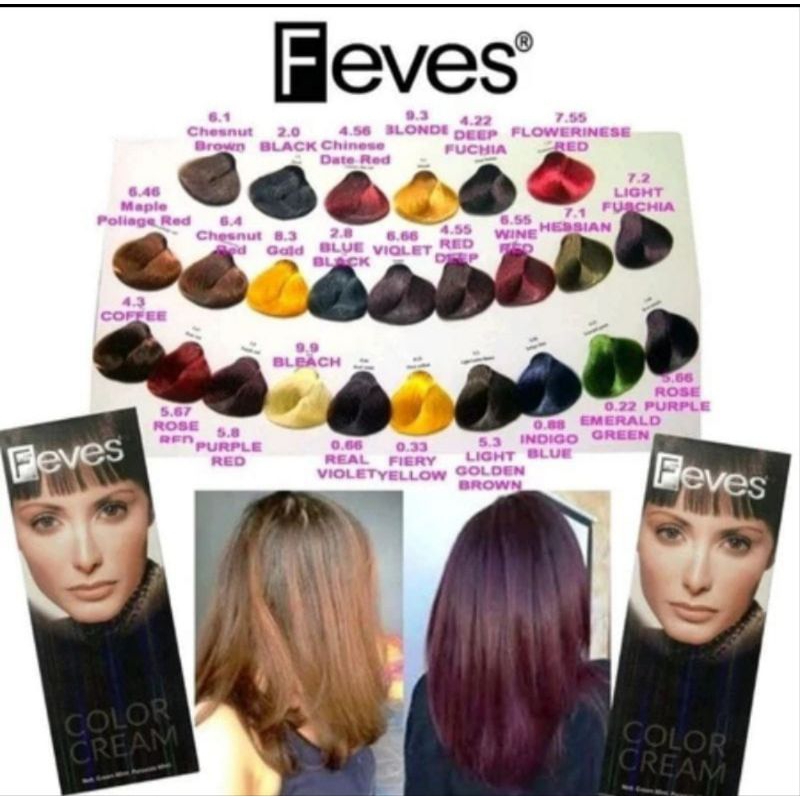 FEVES Hair Color Cream