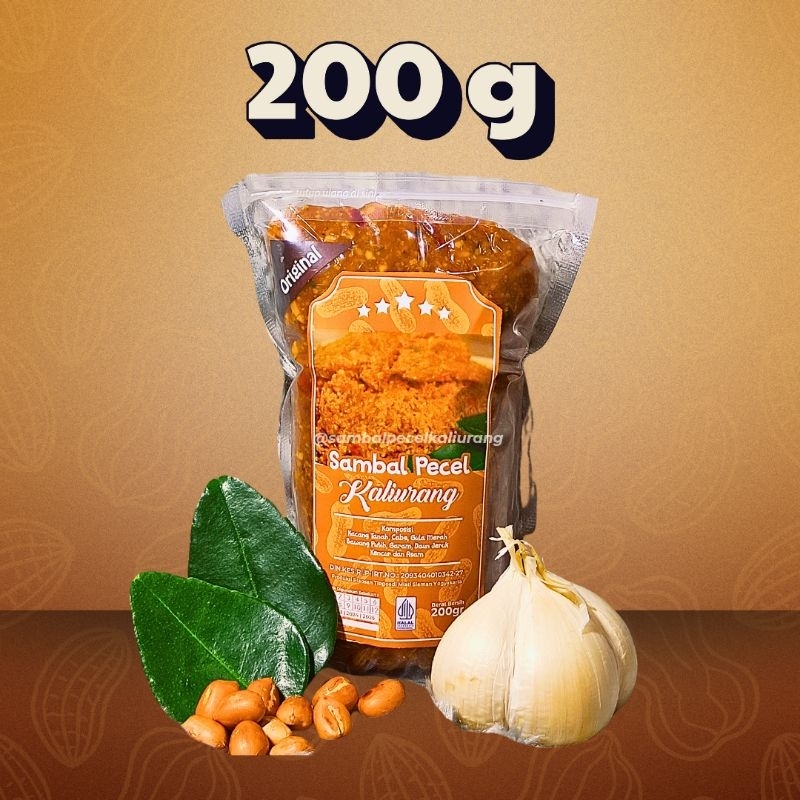 

SAMBAL PECEL KALIURANG 200gr bumbu pecel kaliurang bumbu pecel sambel pecel
