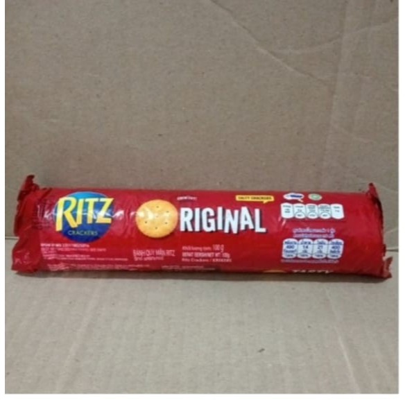 

RITZ CRACKERS ORIGINAL KEMASAN 100 GRAM