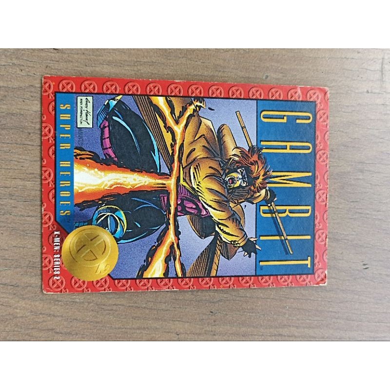 Koleksi kartu Xmen 1993 Koleksi SkyBox Gambit Murah Original Asli Avenger Marvel