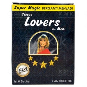 [Whispers] TISU MAGIC LOVER TISU SUPER MENGANDUNG ANTISEPTIK ORIGINAL 6PCS PRIVASI AMAN