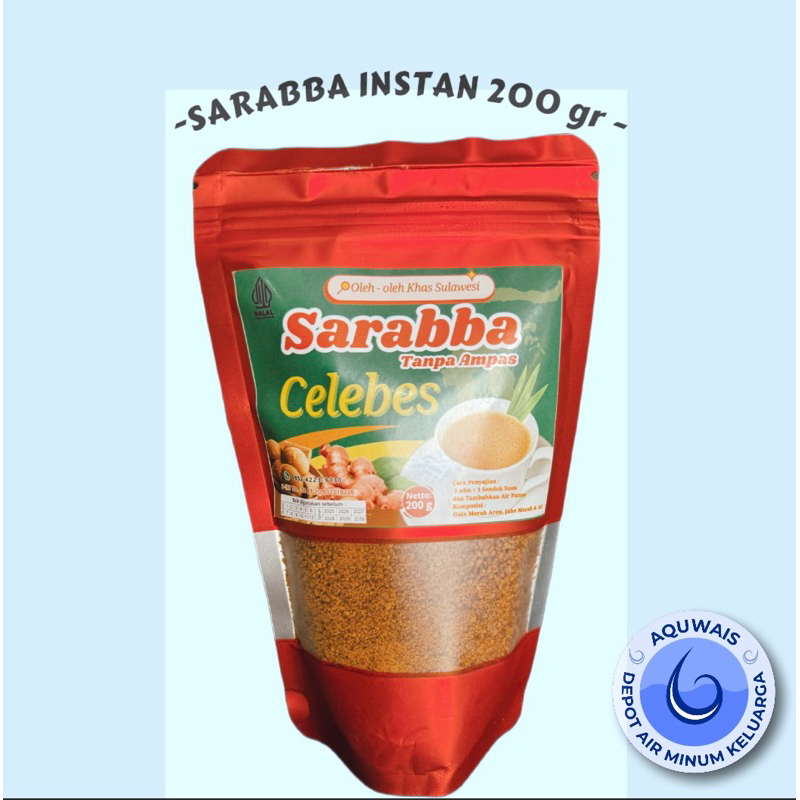 

SARABBA INSTAN CELEBES 200 gr MAKASSAR