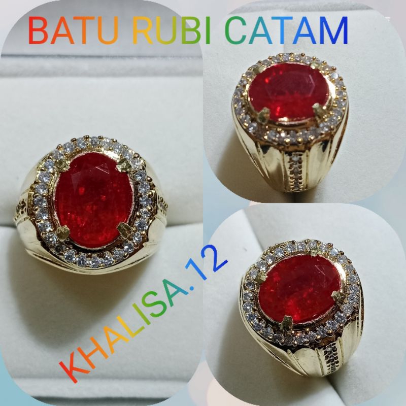 BATU RUBI CATAM