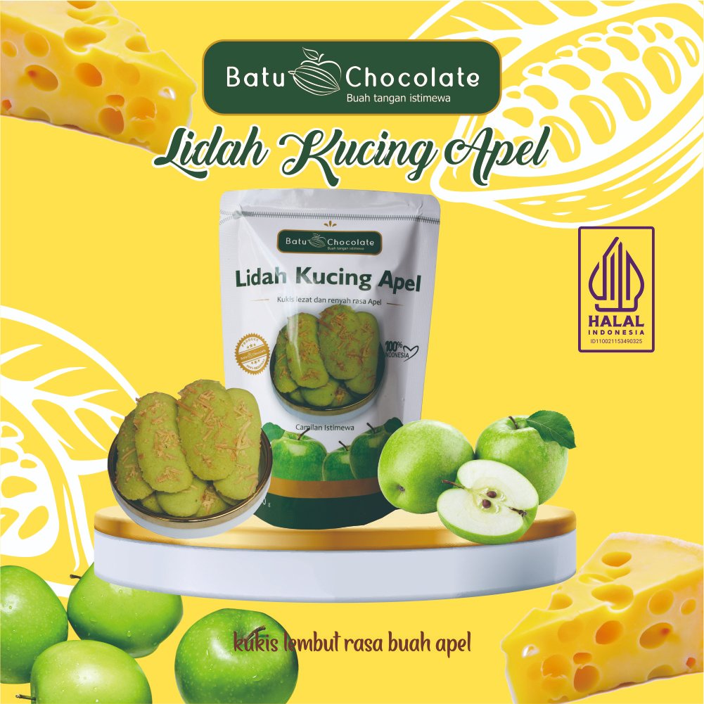 

Batu Chocolate - Lidah Kucing Apel - Oleh-oleh Khas Batu Malang