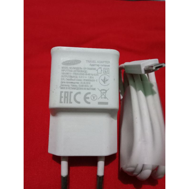 Charger samsung usb micro  original bawa'an hp A7 ,J7PRO, J7 PRIME, A02 original bawa'an hp 100%