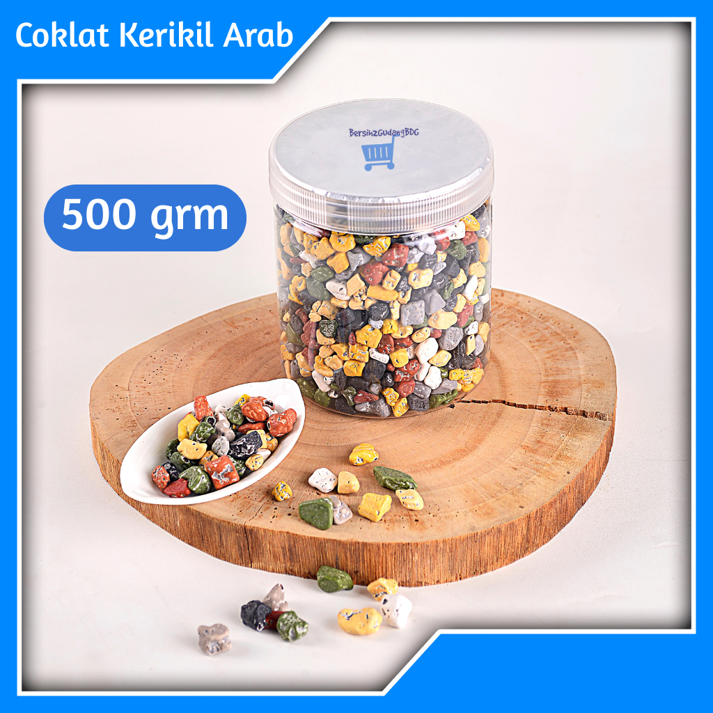 

Coklat Krikil 500 grm Turki / Cokelat Kerikil Khas Arab / Mood Booster / Oleh Oleh Haji Umroh / Coklat Import Premium Turki / Choco Stone