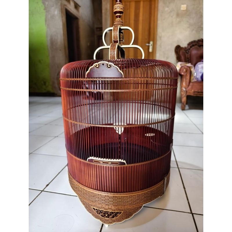 Sangkar Branjangan Jeruji Full Fiber d40-T45 Cukit Premium