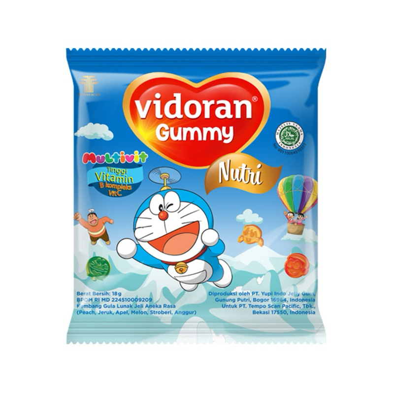 vidoran Gummy Nutri Multivitamin Anak 54g