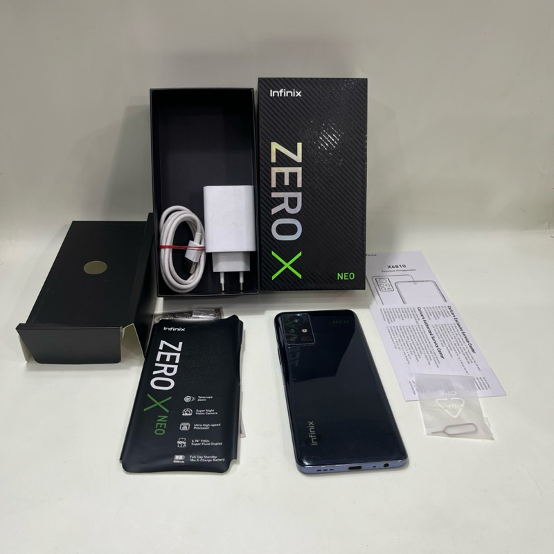 Infinix Zero X Neo 8/128gb Fullset Second Garansi Resmi