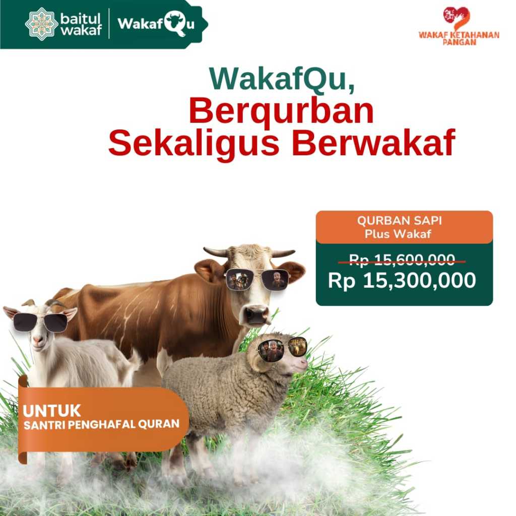 

Qurban/kurban Sapi dan 1/7 sapi