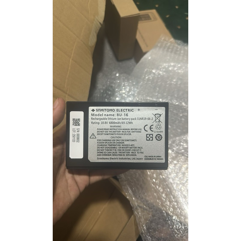 Batre splicer sumitomo z1c | batre sumitomo z1c | baterai splicer sumitomo z1c | baterai sumitomo z1