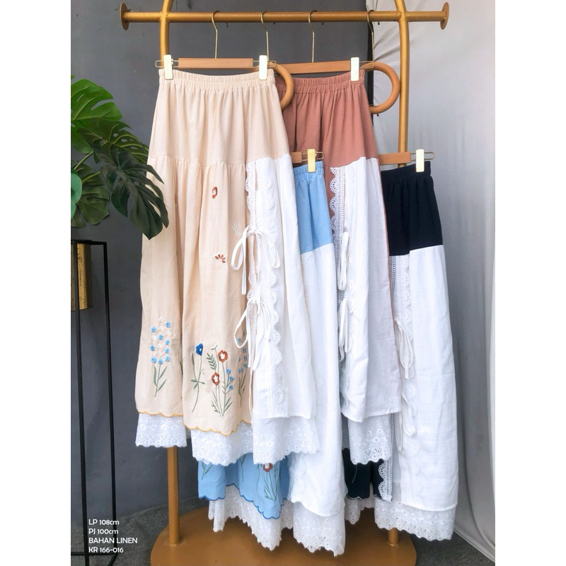 Rok Vintage | Rok Panjang Wanita | Rok Maxi | Rok Midi | Rok Kece | Rok Bordir | Rok Viral | Bawahan