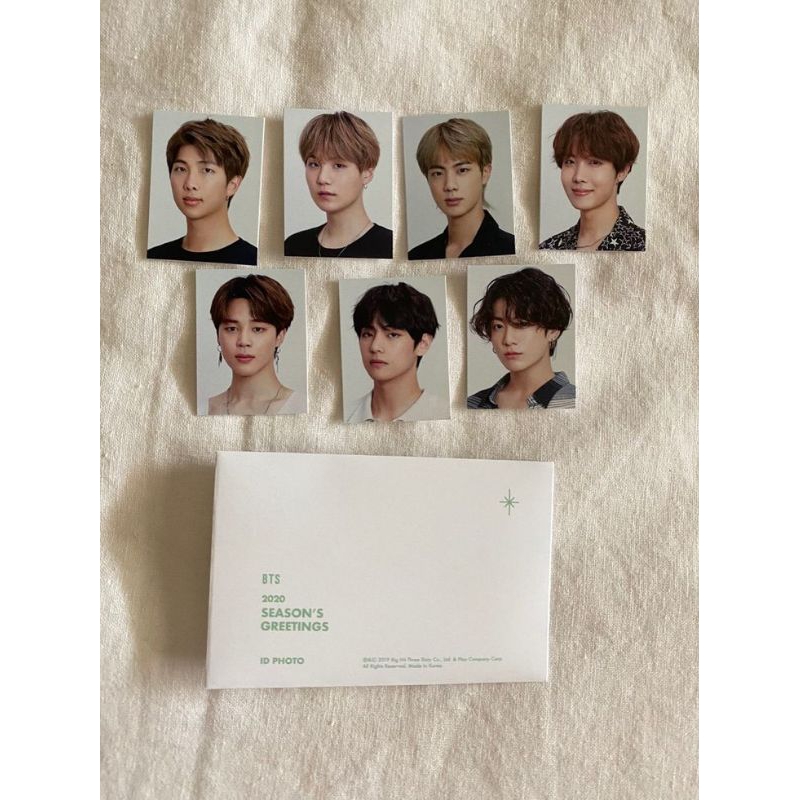 [TAKE ALL] ID CARD BTS SEASON GREETING 2020