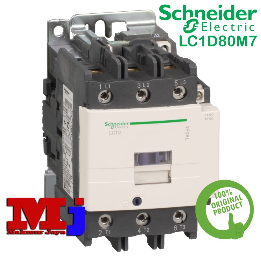 Kontaktor Contactor Schneider LC1D80M7