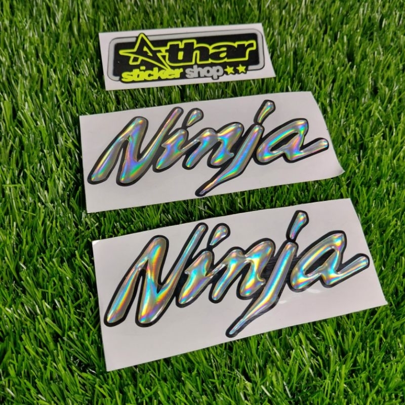 emblem ninja RR Ninja 250 Fi ninja RR stiker emblem timbul ninja