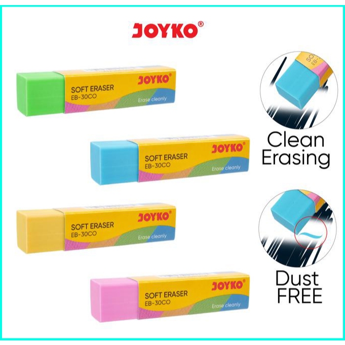 

(5 PCS) Eraser / Penghapus Joyko EB-30CO