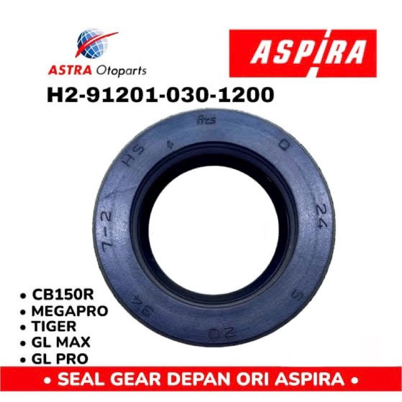 SEAL GEAR DEPAN MEGAPRO GLPRO TIGER 20X34X7 030 ASPIRA