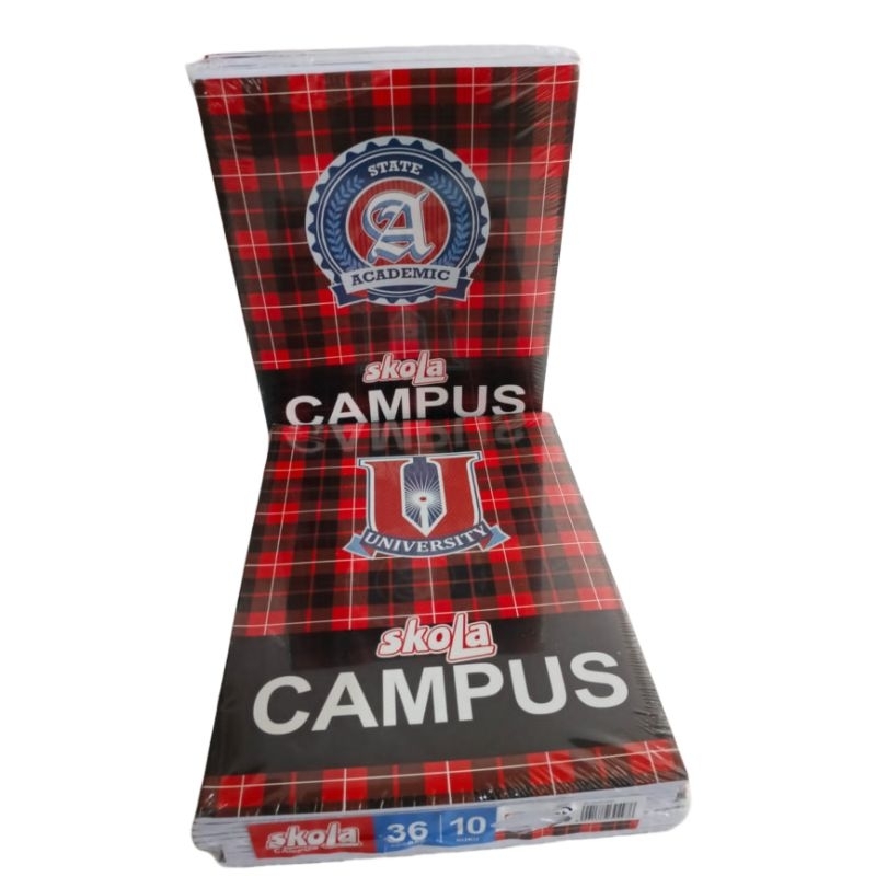 

Buku tulis skola 10pcs campus isi 36 lembar / buku tulis sekolah