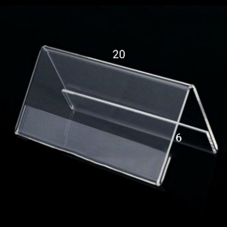 

akrilik papan nama/sign holder