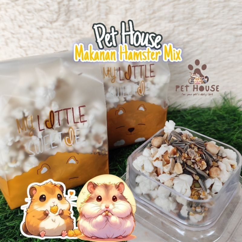 Makanan Hamster Mix • Seed Mix Hamster Food