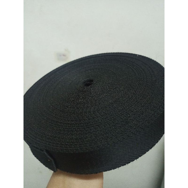 Tali Webbing Bahan Tali Tas /Webbing LS //Webbing motif Garis Miring//Webbing LS 3Cm 28 yard