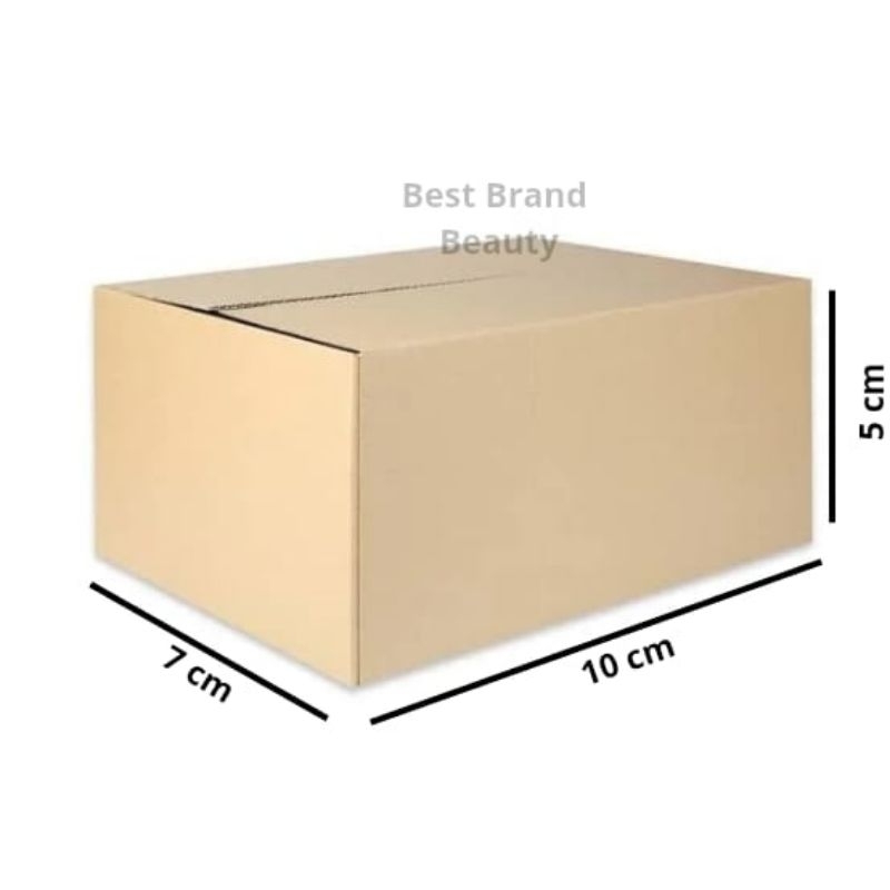 

Kardus Box Packing Polos 10cm x 7cm x 5cm - Dus Karton Baru [ Bisa Request Ukuran ] Kuat & Tebal
