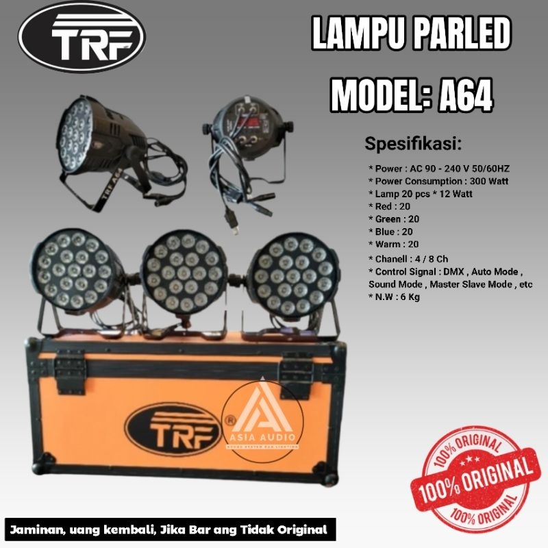 LAMPU TRF PARLET A64, LIGHTING TRF A64