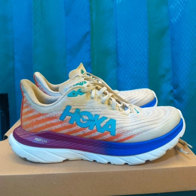 Sepatu Running Second Original Hoka mach 5 Size 40
