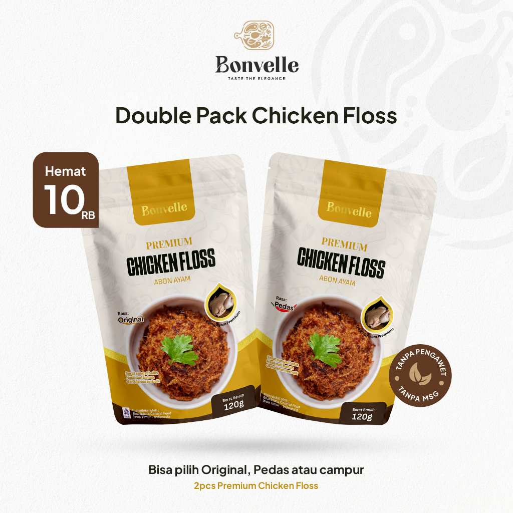 

Bonvelle Abon Ayam Premium Combo Pack