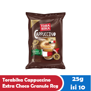 

TORABIKA CAPPUCCINO EXTRA CHOCO GRANULE RCG 10X25g