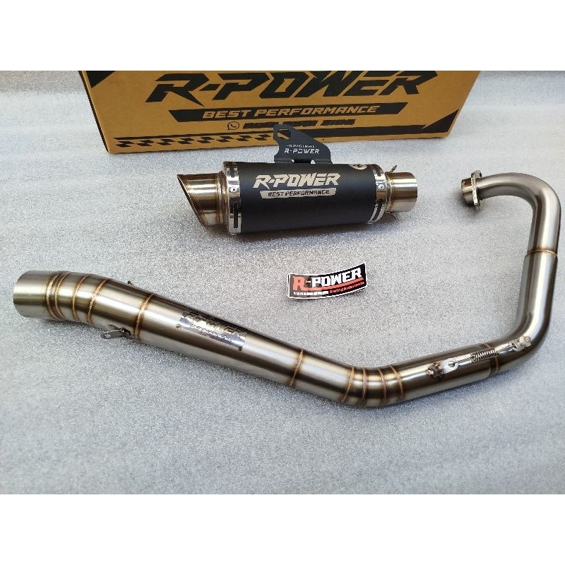 KNALPOT Original R-power Exhaust For Mxking,Jupiter mx lama, Jupiter mx news