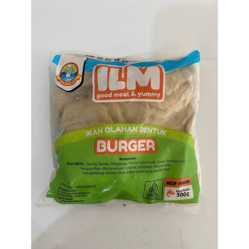 

ILM Ikan Olahan Bentuk Burger - 500gram