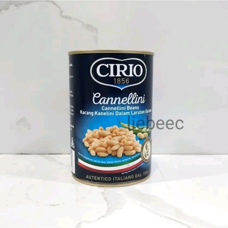 

Cirio Cannelinni Beans 400 Gr | Kacang Kanelini Dalam Larutan Garam Kaleng 400gr | White Kidney Beans 400 gram