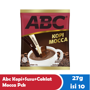 

ABC KOPI+SUSU+COKLAT MOCCA PCK 10X27g