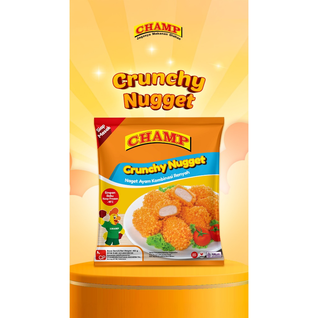 

Champ crunchy nugget 225