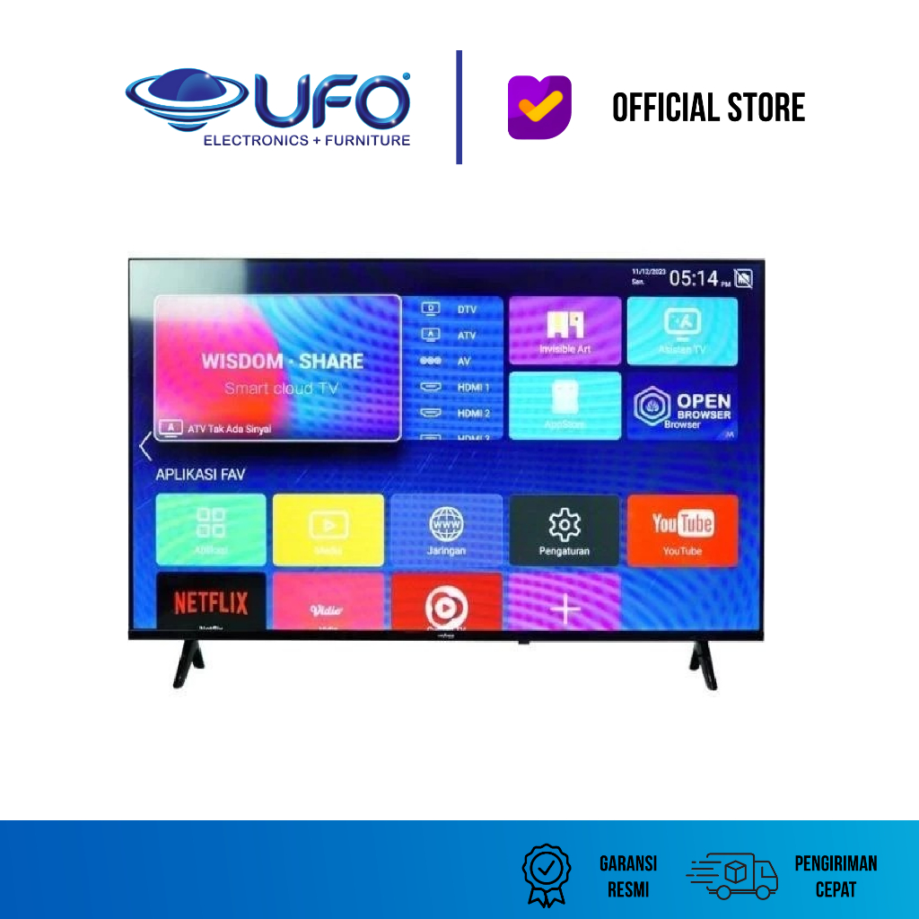 Advance 42 inch Frameless Digital Smart LED TV ADV-4201A