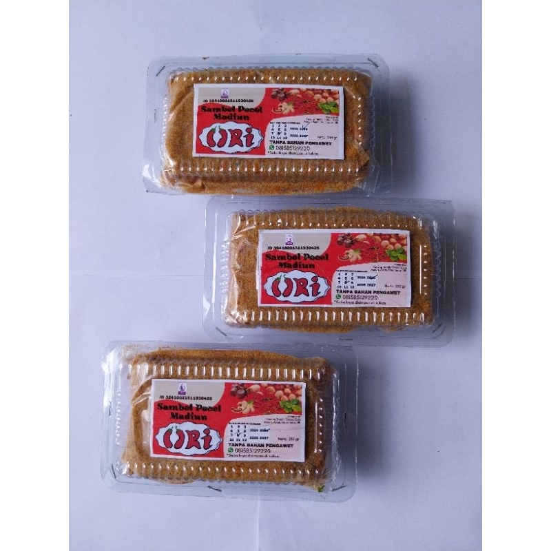 

Sambel Pecel Bumbu Pecel Madiun Sambel Pecel ORI 250 gram - Buatan Sendiri Hasilnya Sangrai Murni Dengan Kacang Pilihan Tanpa Bahan Pengawet Buatan dan HALAL