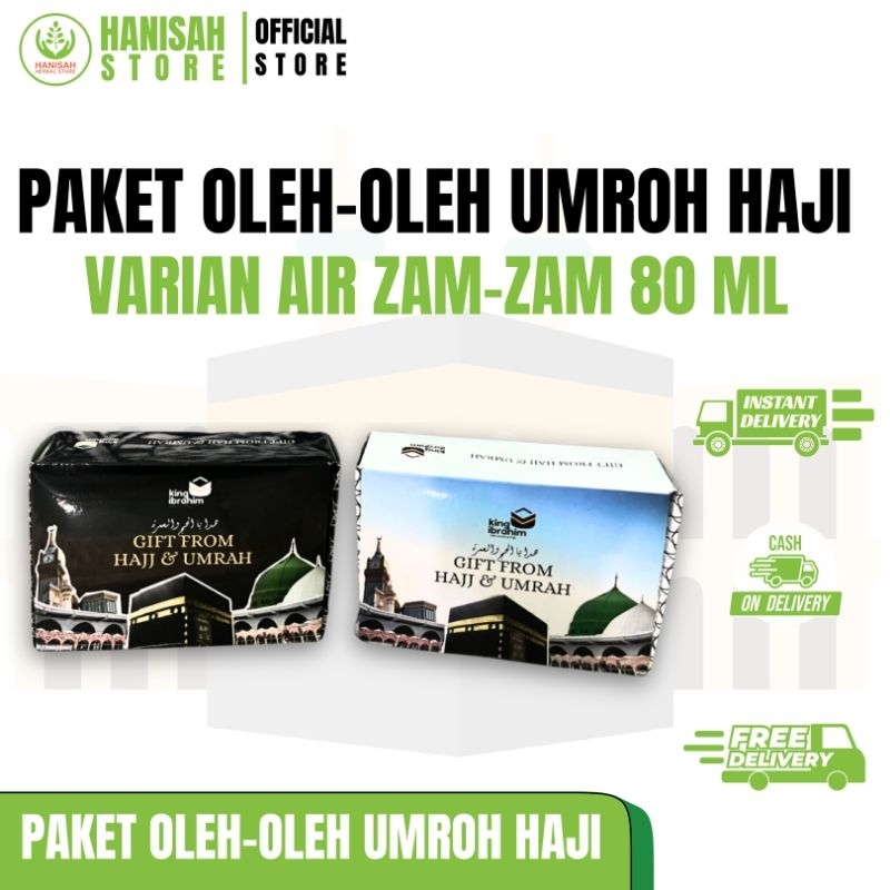 

PAKET OLEH-OLEH HAJI UMROH TERLENGKAP | VARIAN AIR ZAM-ZAM 80 ML