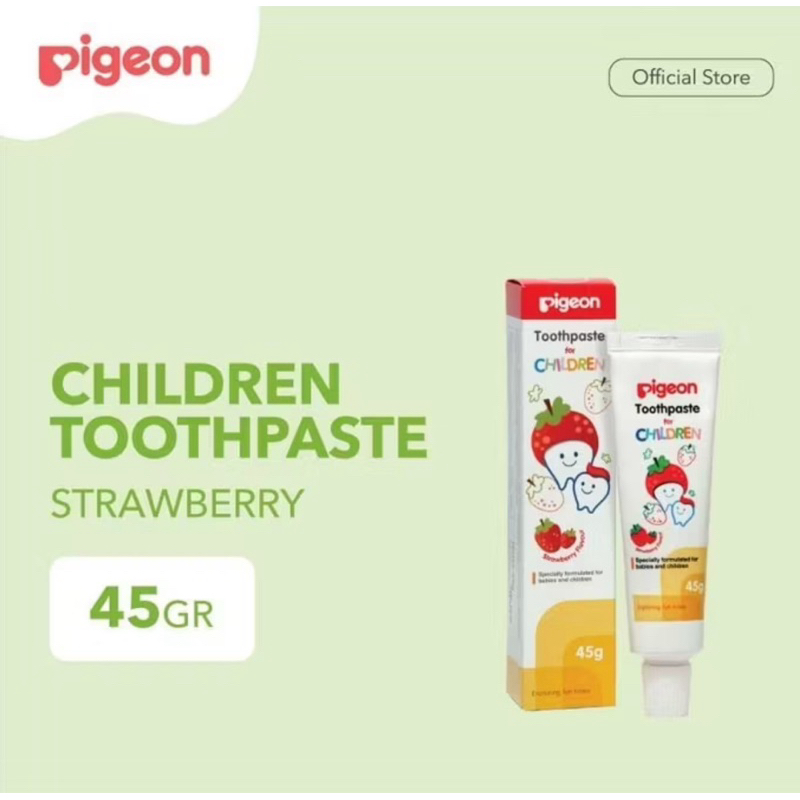 Pigeon Toothpaste orange strawberry - 45gr Pigeon pasta gigi