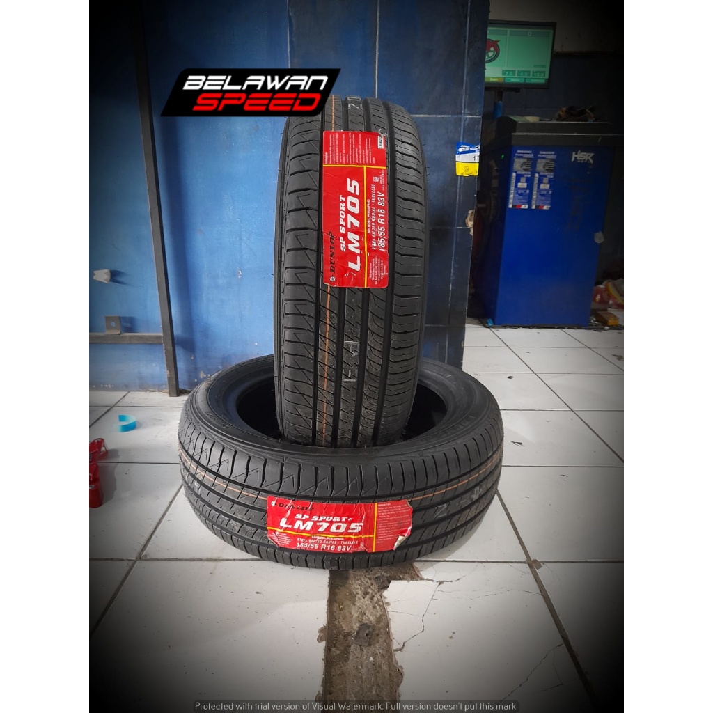 Ban Mobil Tubles Merk Dunlop LM705 Ukuran 185 55 Ring 16 R16-siap kirim