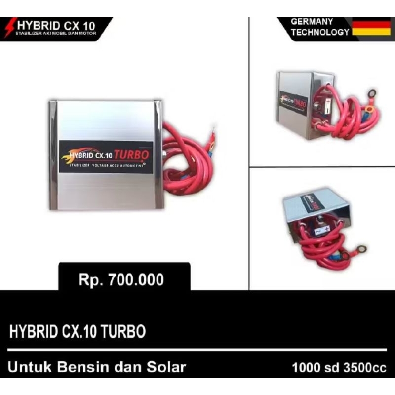 New Hybrid CX 10 PRO TURBO stabilizer aki model huricanne