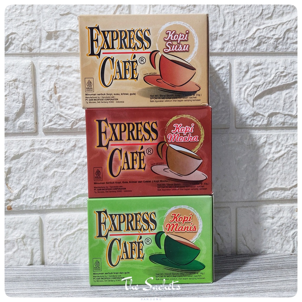 

Express Cafe Kopi Susu Mocha Manis Sachet