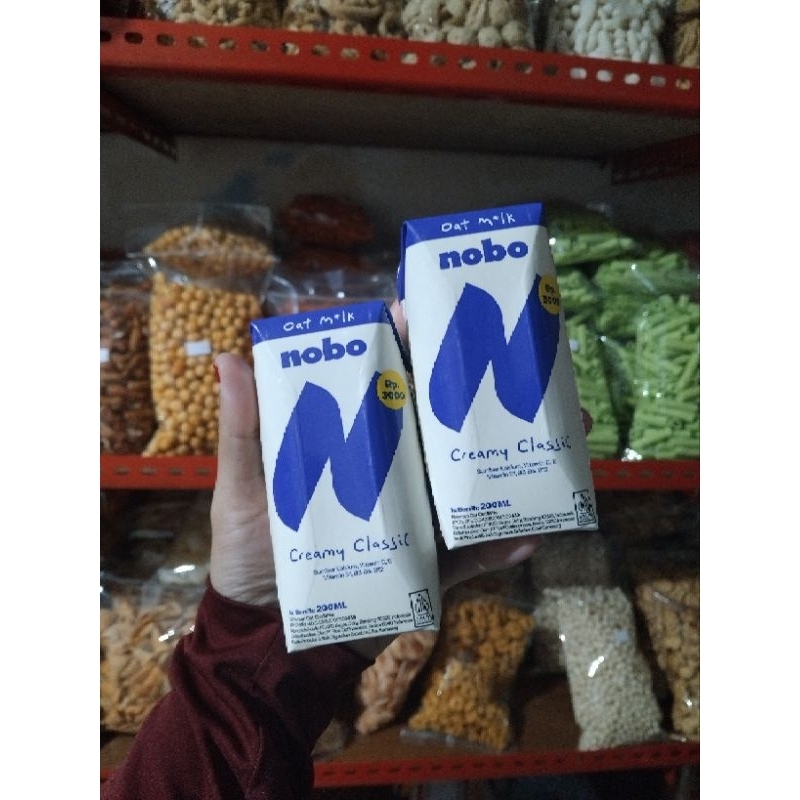 

Susu Nobo virall 200ml oat milk