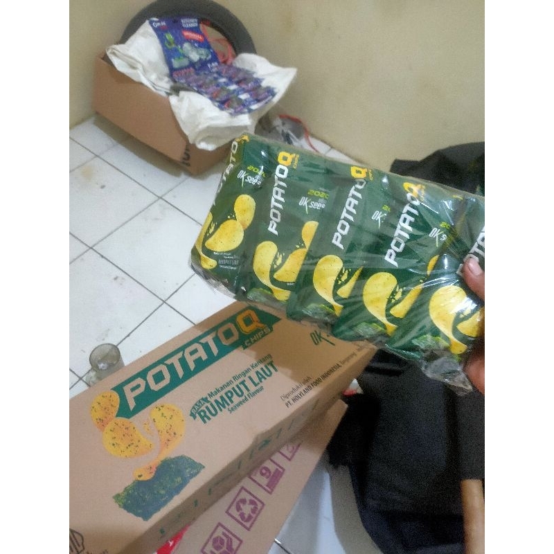 

Promo Snack viral Potato Q variant rumput laut, BEST SELLER