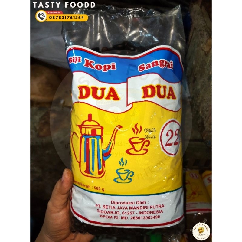 

[ BIJI KOPI ] 500GR KOPI 22 // BIJI KOPI 22 BERAT (500gr)
