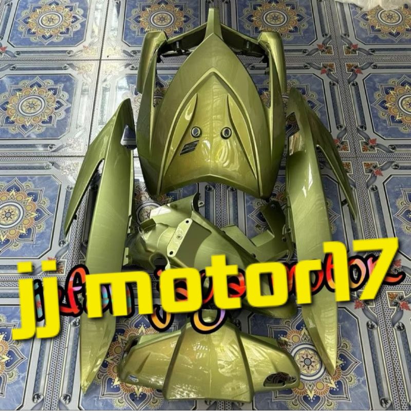 Full bodi Halus Cover body Full Halus Honda Vario 110 Cw karbu lama Milenium jade 2007 2012