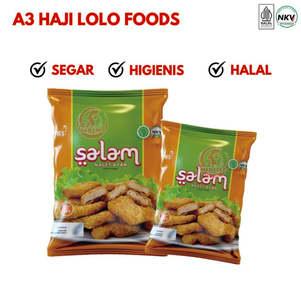 

Salam Nugget Ayam 1000 Gr